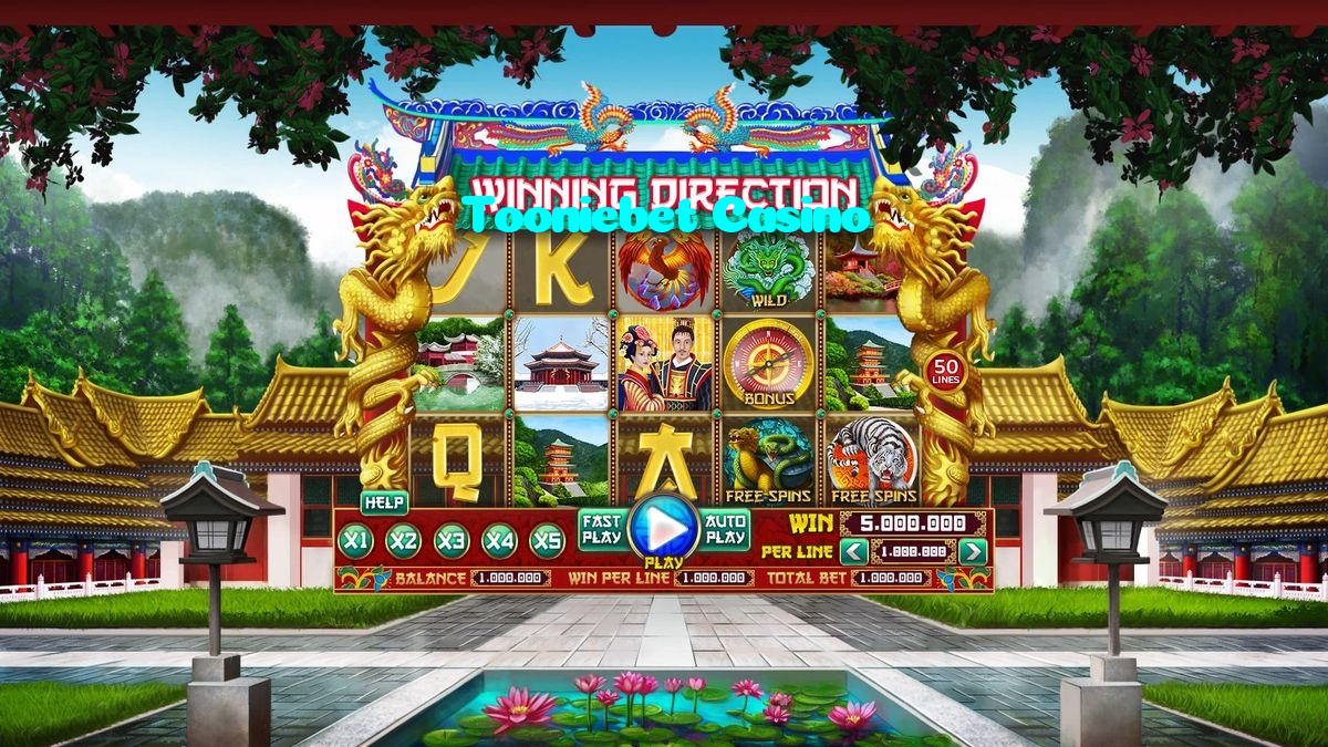 Tooniebet Casino casino presented on mobile device in Pakistan with slots and live games